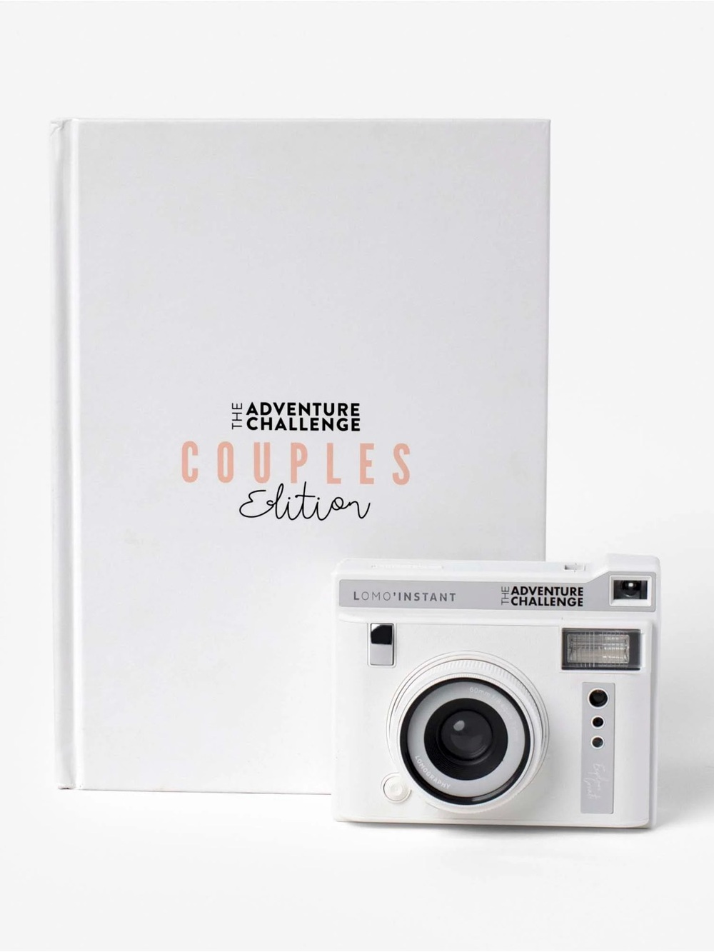 The Adventure Challenge Couples Kit with White Lomo'Instant Automat Camera